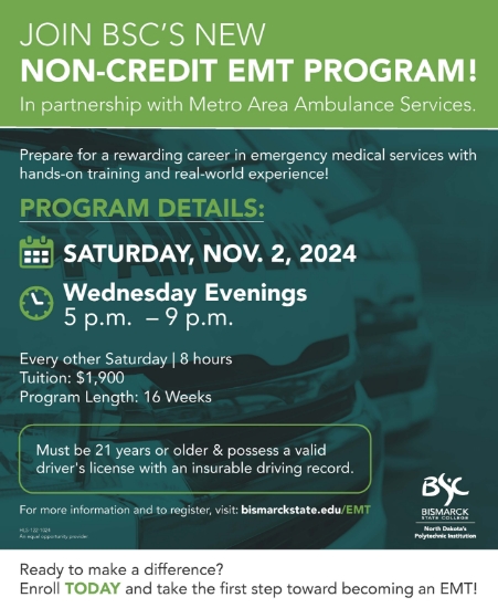 Non-Credit EMT Course